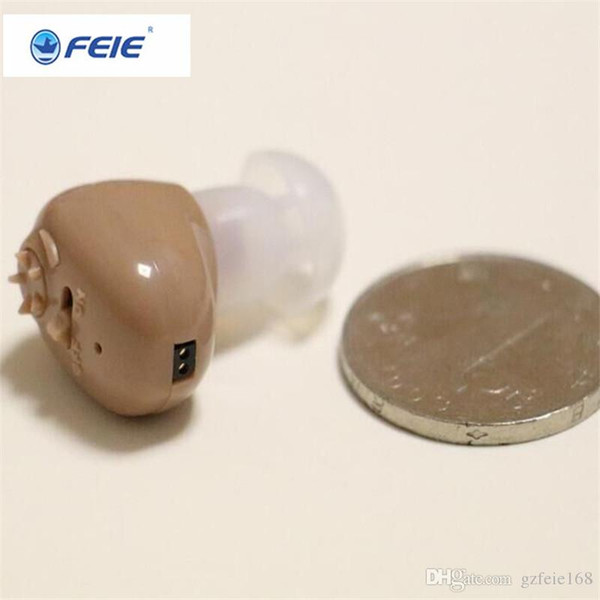 2019 Factory direct sale oem in ear USB Hearing Aid Rechargeable with Charger mini personal sound amplifier S-102 free shipping