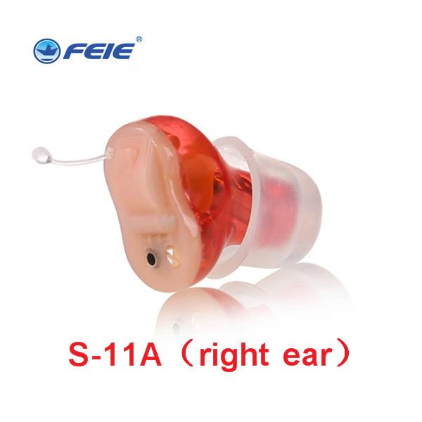 in the ear hearing aid mini device ear amplifier digital hearing aids in the ear for elderly acustico for hearing loss S-11A