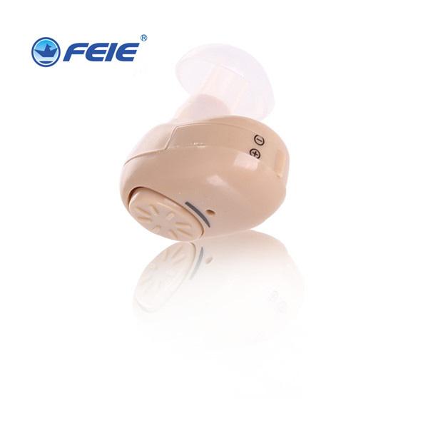 HOT! best sale Super Mini hidden Adjustable Hearing Aids Ear Sound Amplifier Volume Tone Listen Kit Hook In Ear Care fast shipping S-215