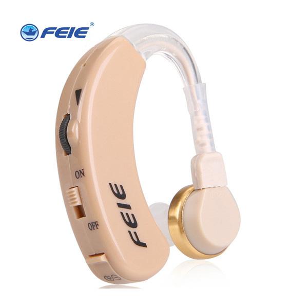 FEIE ear amplifier aparat analog hook hearing aid aids the ear listening S-520 adjustable tone Sound Enhancer Medical Equipment