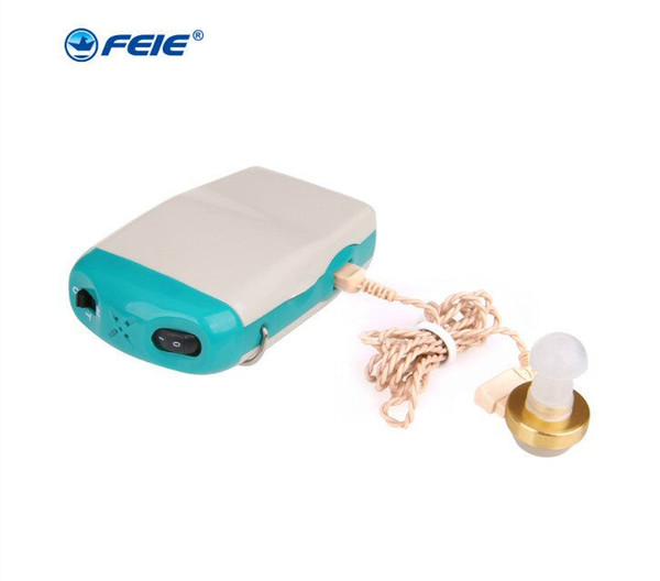 FEIE pocket Sound Voice aparelho Amplifier Deaf Hearing Aids device medical equipment S-93