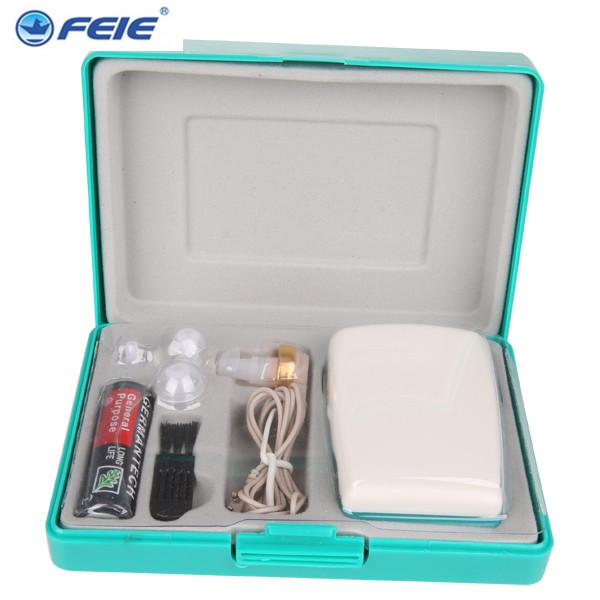 FEIE hot selling headset ear machine listening device Wire Hearing Aids Cheap Pocket Hearing Amplifier Dropshipping S-6B