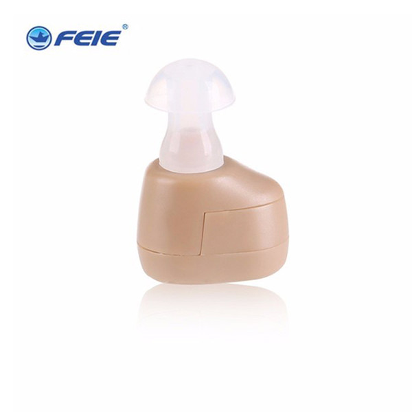 ITC Hearing Aid for the Elderly Deaf mini in ear Invisible Sound Amplifier New Technology Low Noise Hearing Aids AdjustableS-213