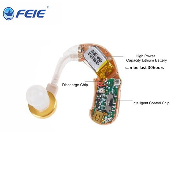 2019 newest alibaba china Hot Selling BTE Hearing Aid Portable Small Mini near Invisible Sound Amplifier Adjustable Tone Aids Care C-109