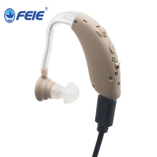 Rechargeable Digital In Ear Hearing Aid Adjustable Sound Amplifier Mini Hearing Aids For Elder Ear Care Tools S-25 Free Shipping