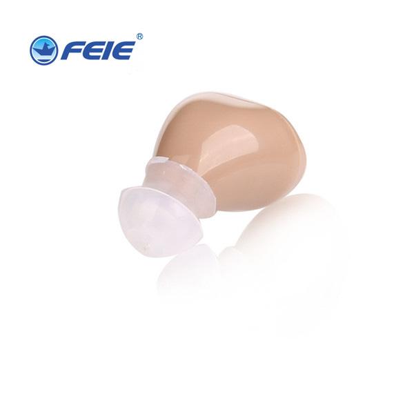 Feie 2019 New Adjustable Mini Small Invisible Sound Amplifier Hearing Aid In Ear Sound Enhancement Deaf Aid For ear S-218