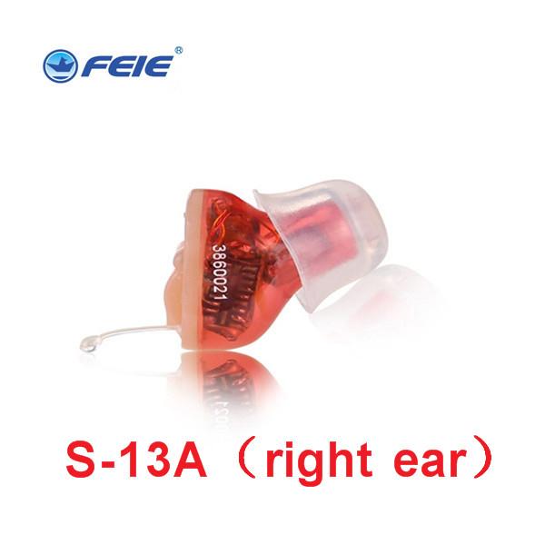 In-ear Digital Acousticon Best Invisible Sound Enhancement Deaf Volume Adjustable Tone Hearing Aids Ear Assistance quality S-13A