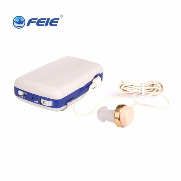 Pocket Hearing Aids Pockettio for Moderate to Severe Hearing Loss High Power Hearing Aids S-6A