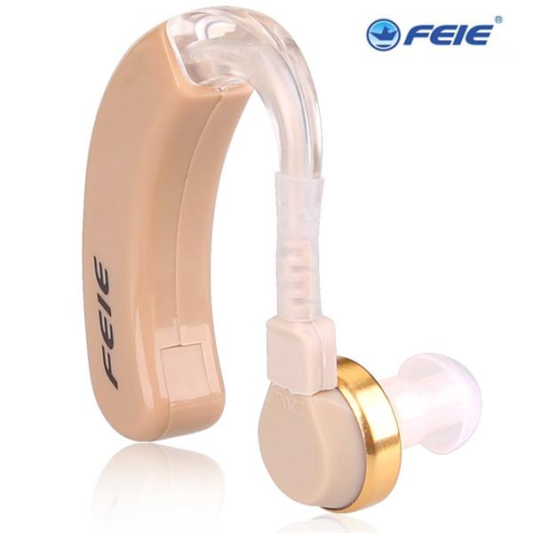 Cheap Mini Sound Amplifiers S-520 Bte Beige Headphone Deaf Hearing Aid for Elderly Apparecchio Acustico free shipping