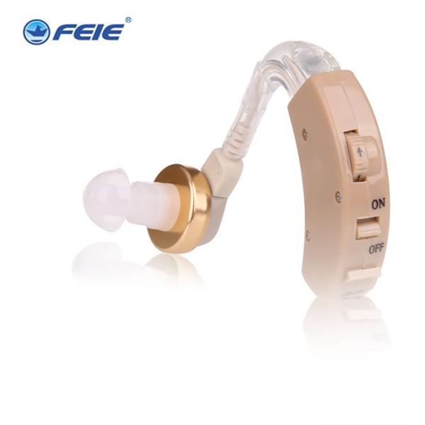 newest alibaba online Hearing Aids Amplifiers Sound Voice Amplifier Behind The Ear EU Plug Ear Care For The Elderly Hearing Loss Deaf S-8B