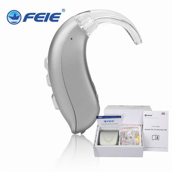 FEIE Behind The Ear Hearing Aids Deafness Amplifier Hear Instrument Silicone Dome for Hear Aid