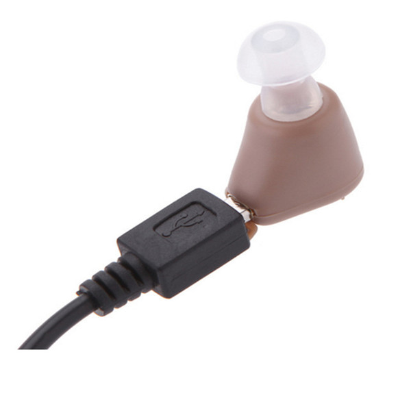 professional ear care center mini hot audifonos para sordos recargable ite hearing amplifier S-216 Free Dropshipping