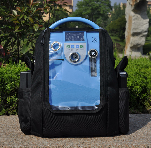 Lovego G1 medical portable oxygen concentrator matched with two batteries for COPD