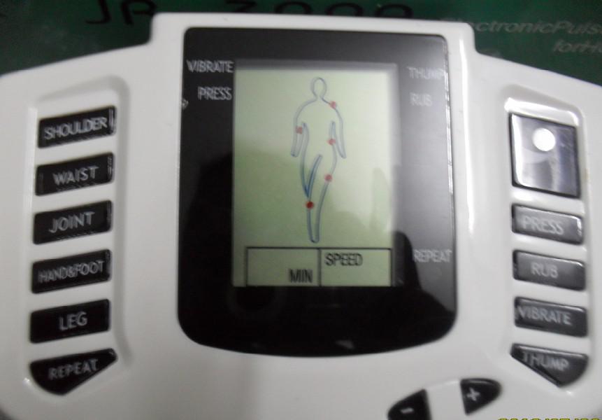 2pcs/lot New Tens Acupuncture Body Electronic Pulse Massager ,therapy stroke slimming for home use