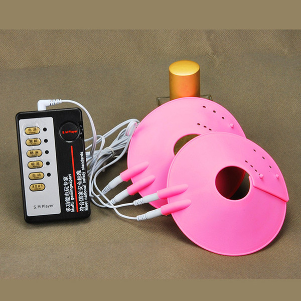 20pcs Wholesale Electric Shock Nipples Pastes Breast Biological Therapy Massager Breast Enhancer Pulse Physical Therapy Pad for Women A15