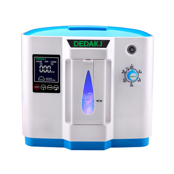 New 90% hospital use medical portable oxygen concentrator generator home with adjustable 1-6LPM adjustable oxygen purity