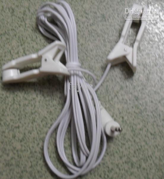 ear clip wire cable for TENS EMS mahcine(DC 2.5 head) ear massage