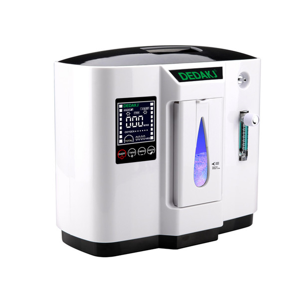 Top grade 90% high purity 6L flow home use medical portable oxygen concentrator generator DDT-1A