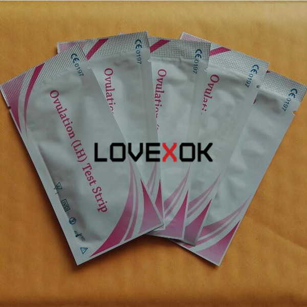 Wholesale Home Use Self Test Kit FDA CE Certificate LH Ovulation Test Strip 500 Pieces Free Fast Shipping