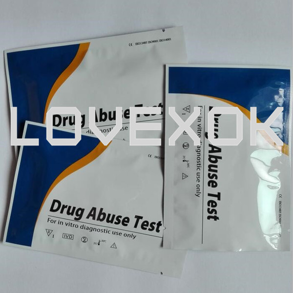 New Arrival DrugAbuse Test Cassette Four Panel 10 PCS Personal Home Use Self Test Kit FDA Certification Free Ship