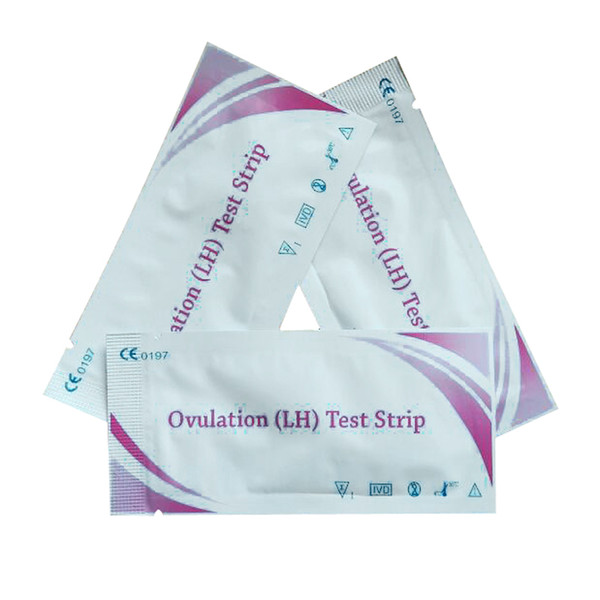 10mIU 500 PCS Medical LH Ovulation Test Strips Home Test New Production Date CE Free Shipping