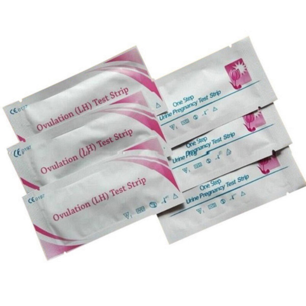 Home Self Test 300 PCS Ovulation Test Strips+200 PCS Pregnancy Test Strips New Production Date Free Shipping