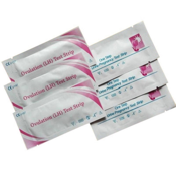 Hot Sale Home Test 350 PCS Ovulation Test Strips+150 PCS Pregnancy Test Strips New Production Date Free Shipping