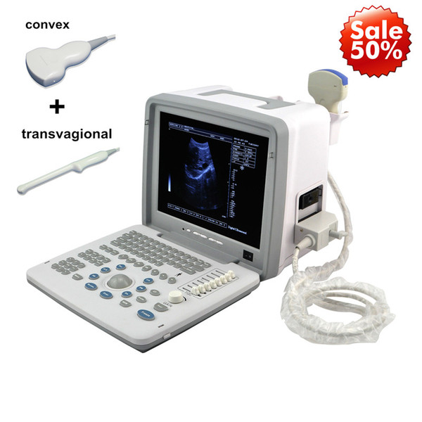 A3 USG, ultrasound machine, laptop portable ultrasound machine price, laptop ultrasound scanner with two probes(convex+transvagional)