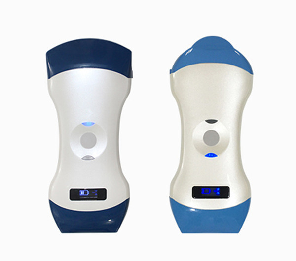 Probe Color doppler/Double Head Probe Type Mini Ultrasound Convex+Linear with 128 elements,wireless wifi probe usg echo sonography CE/FDA