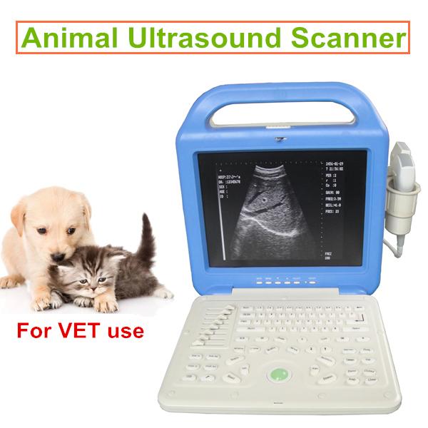 VET ultrasonic machine/CE echo machine/Animal sonography/High quality and factory price Laptop Ultrasound Scanner+12inch LCD screen
