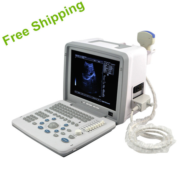 Free DHL/FEDEX shipping USG, ultrasound scanner, laptop portable ultrasound machine price, laptop echo machine with any one probe