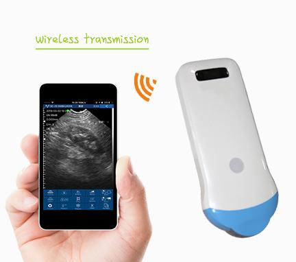 Wifi Wireless Portable Ultrasound Scanner Micro Convex Probe 3.5-5Mhz 128elements, New