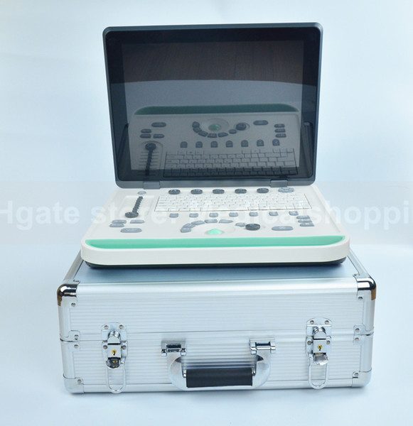 DHL Free shipping multi-languages animal ultrasound scanner 3D software black and white 15in LCD with any one probe pc system