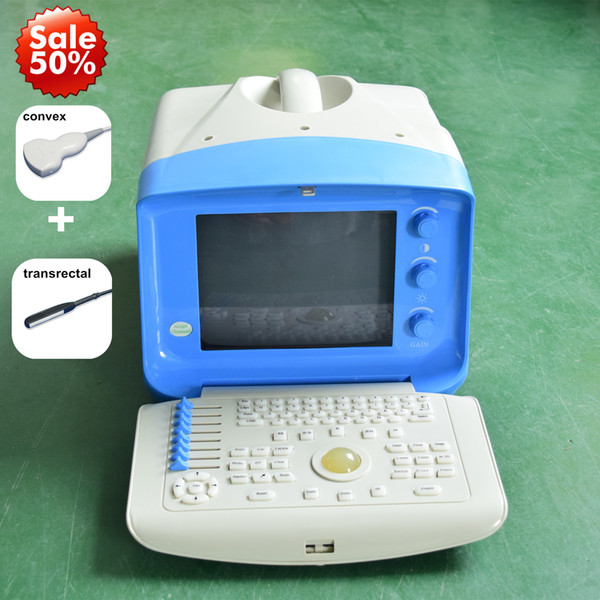New! Veterinary Ultrasound machine&vet handheld ultrasound scanner with any two probes/ Dog Pig Sheep Cow Horse Pregnancy Test Ultrasound
