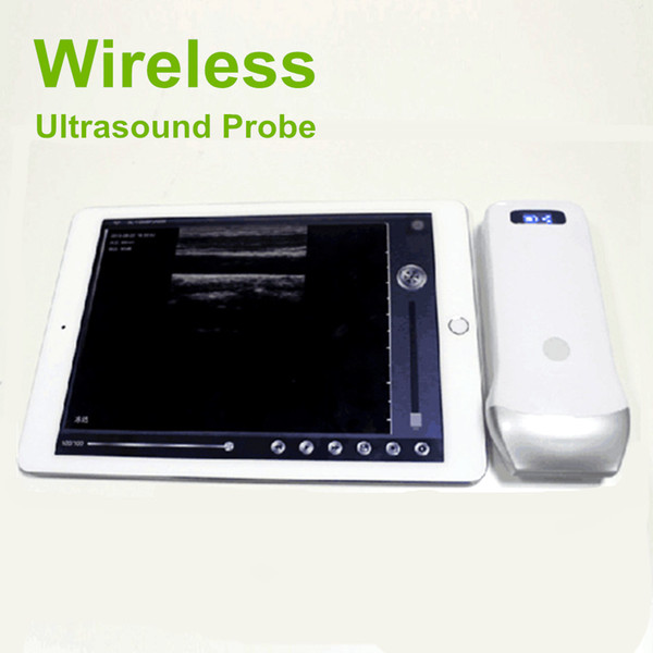 Wireless ultrasound machine, 7.5Mhz/10Mhz 96 128elemtns high frequency linear probe,ultrasound machine, linear probe,usg scanner W-2L