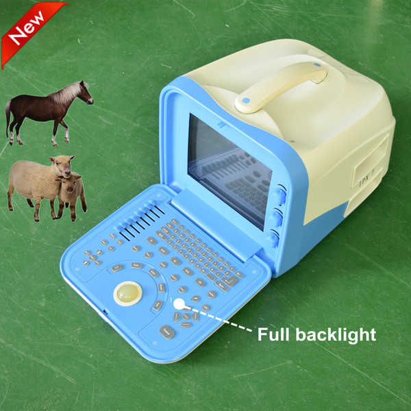 Elegant blue&white laptop portable vet/animal ultrasound/Veterinary ultrasound scanner price(convex, linear and micro-convex)