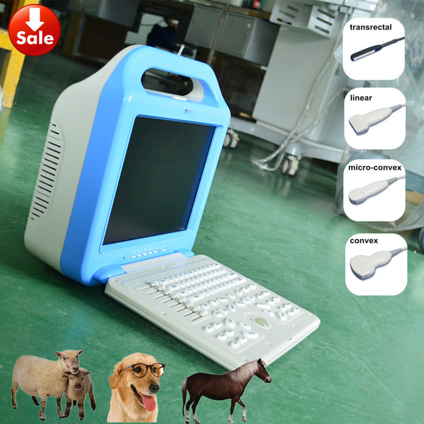 Ecografo portatil veterinario,vet ultrasound scanner A5 LCD &laptop veterinary ultrasound machine for pig, dog, cat, sheep, horse,cattle use