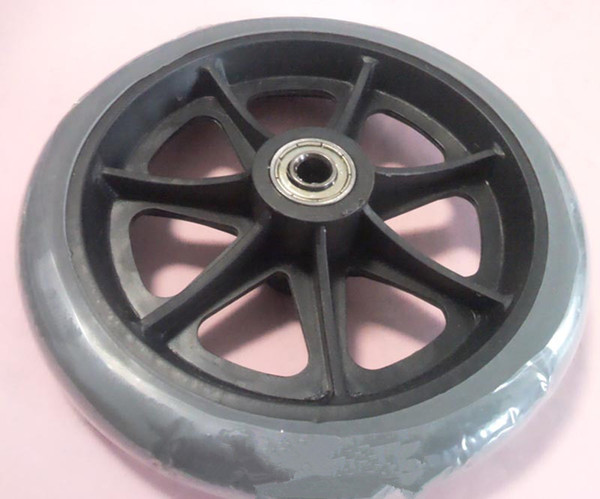 6 inch wheel for wheelchair front wheels for wheelchair High-quality TPR material Diameter 150mm Bearing hole 8mm CE