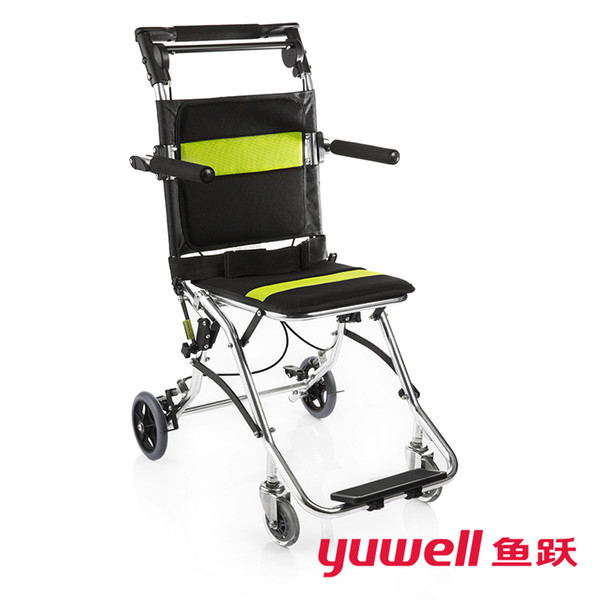 yuwell 2000 handicapped wheelchairs for elderly folding portable wheelchairs for the disabled light aluminium disable wheelchair