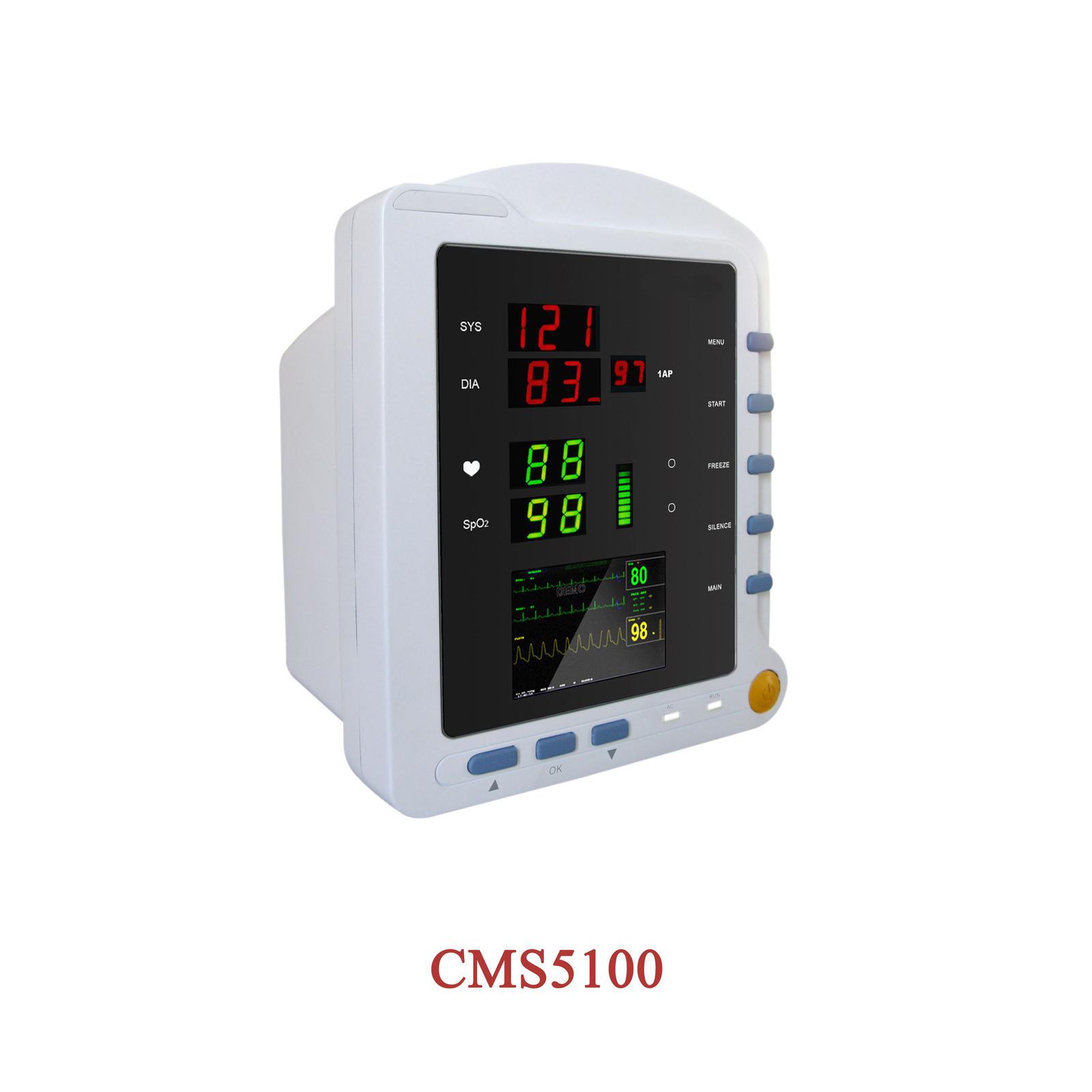 Wholesale-New CONTEC patient monitor CMS5100 with NIBP,SPO2,PR,2.8''color TFT LCD display