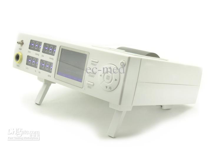 CONTEC Hot New Vital NIBP, PR, SPO2 Patient Monitor & Printer NIBP+SPO2+PR,2.4``color LCD CMS5000C CE Approved+Free Shipping