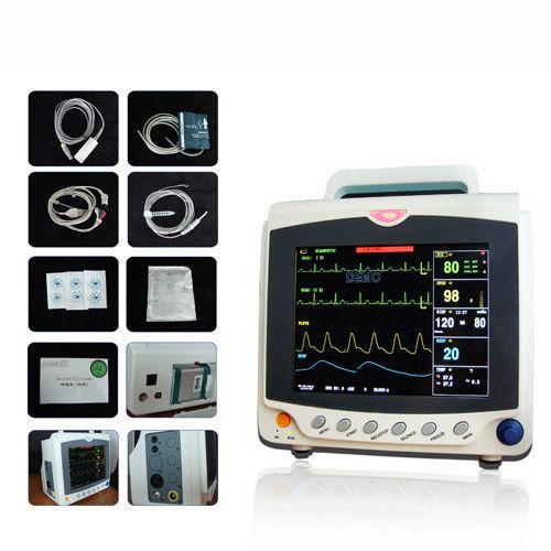 Contec Promotion ICU patient monitor(CMS6000C+Printer)+(ECG NIBP SPO2 RESP TEMP)