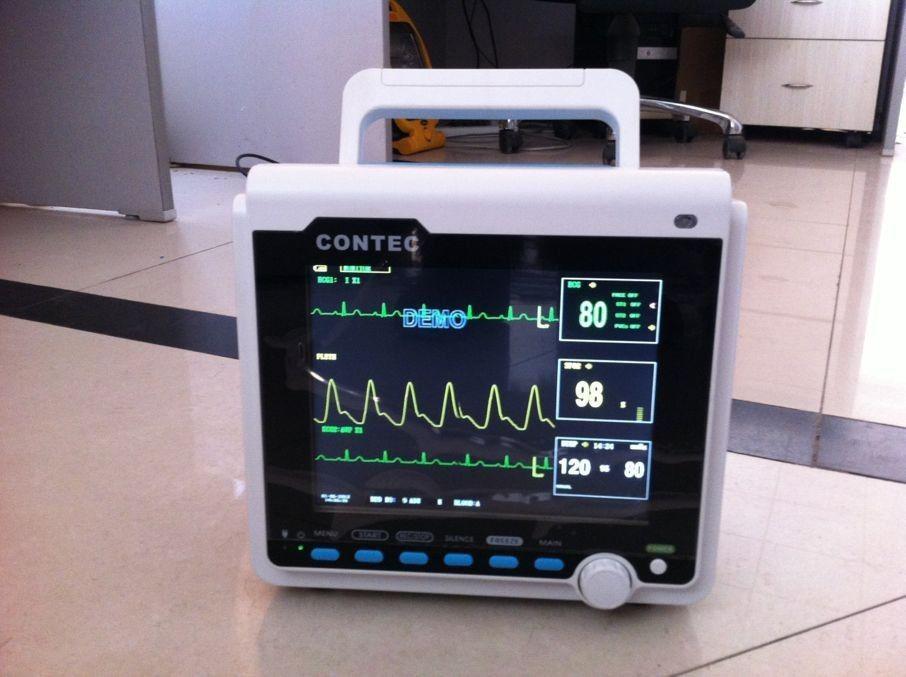 CONTEC 3 Parameter( ECG NIBP SPO2) ICU/ CCU Patient Monitor,CMS6000