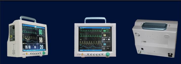 CONTEC CE Certified Contec CMS7000 Multi-Parameters ICU Patient Monitor vital sign,ECG,NIBP,SPO2,RESP,TEMP,PR ,3Ys Warranty,Free Shipping