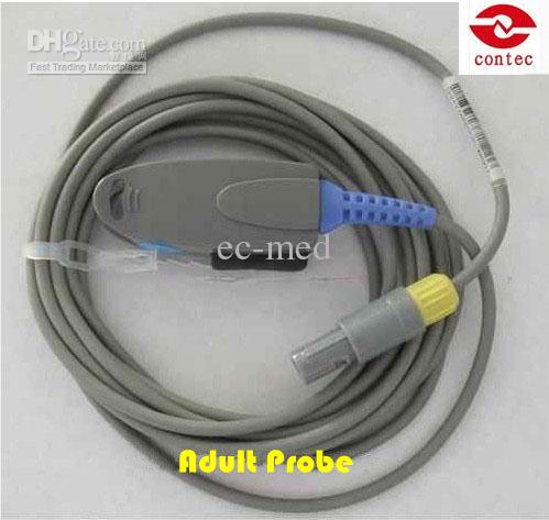 Adult Probe For All Knids Of CONTEC Patinet Monitor,CMS 6000,7000, 8000,9000+ Free Shipping