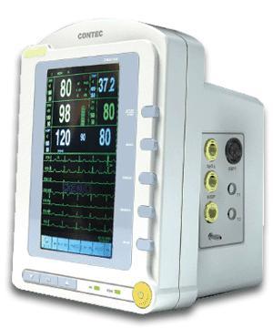 CONTEC NEW Promotion! Touch Screen Multi-parameter Montior CMS-6500(ECG, NIBP, Spo2, Pulse Rate)