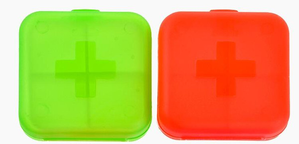 New Mini Colorful Vitamin Tablet Pill Box Kawaii Case Food Organizer Storage Container Medicine Box Kit