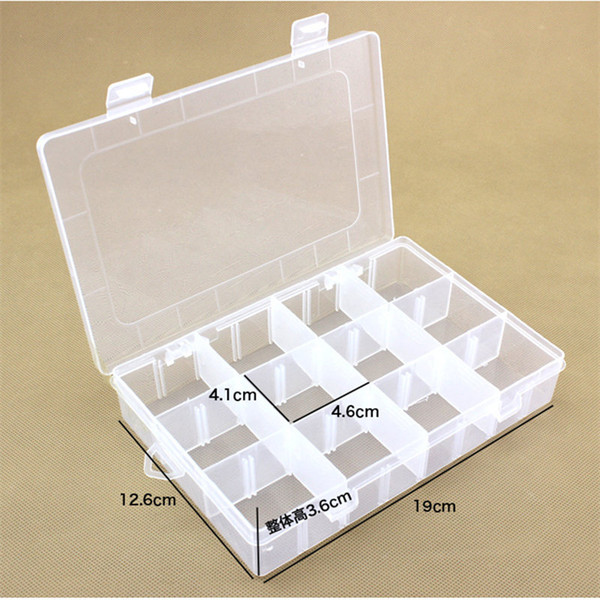 12 Grids Clear Plastic Diamond Storage Box DIY pill Case Organizer Diamond Painting Box Tool Container F2522