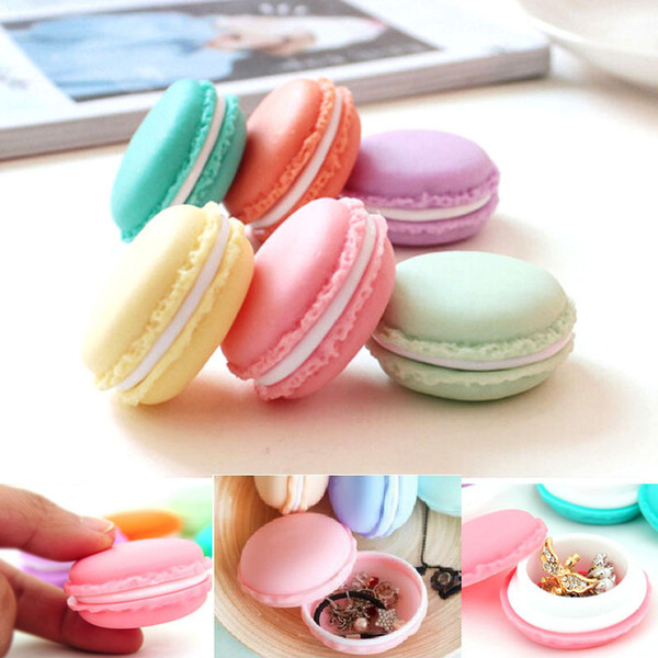 Colorful Macaron Portable Empty Containers Plastic Cosmetics Container Sub-bottling Pill Case Tablet Box Free Shipping ZA2141