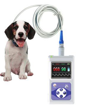 Wholesale-Hot,NEW Product ,CMS-60D Pulse Oximeter Spo2 Monitor + Vet Probe Veterinary +PC Software+Free Shipping